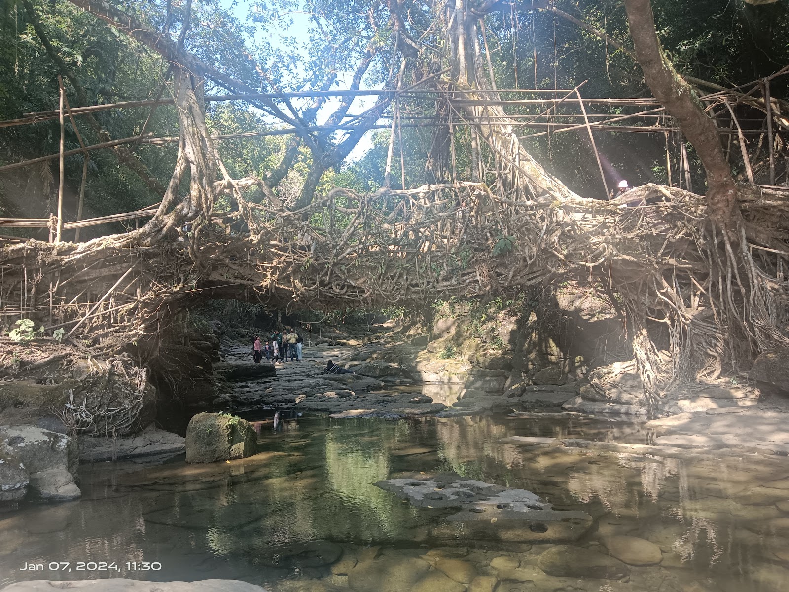 Balancing Rock of Mawlynnong - Attractions in Meghalaya, Image 3 of 4