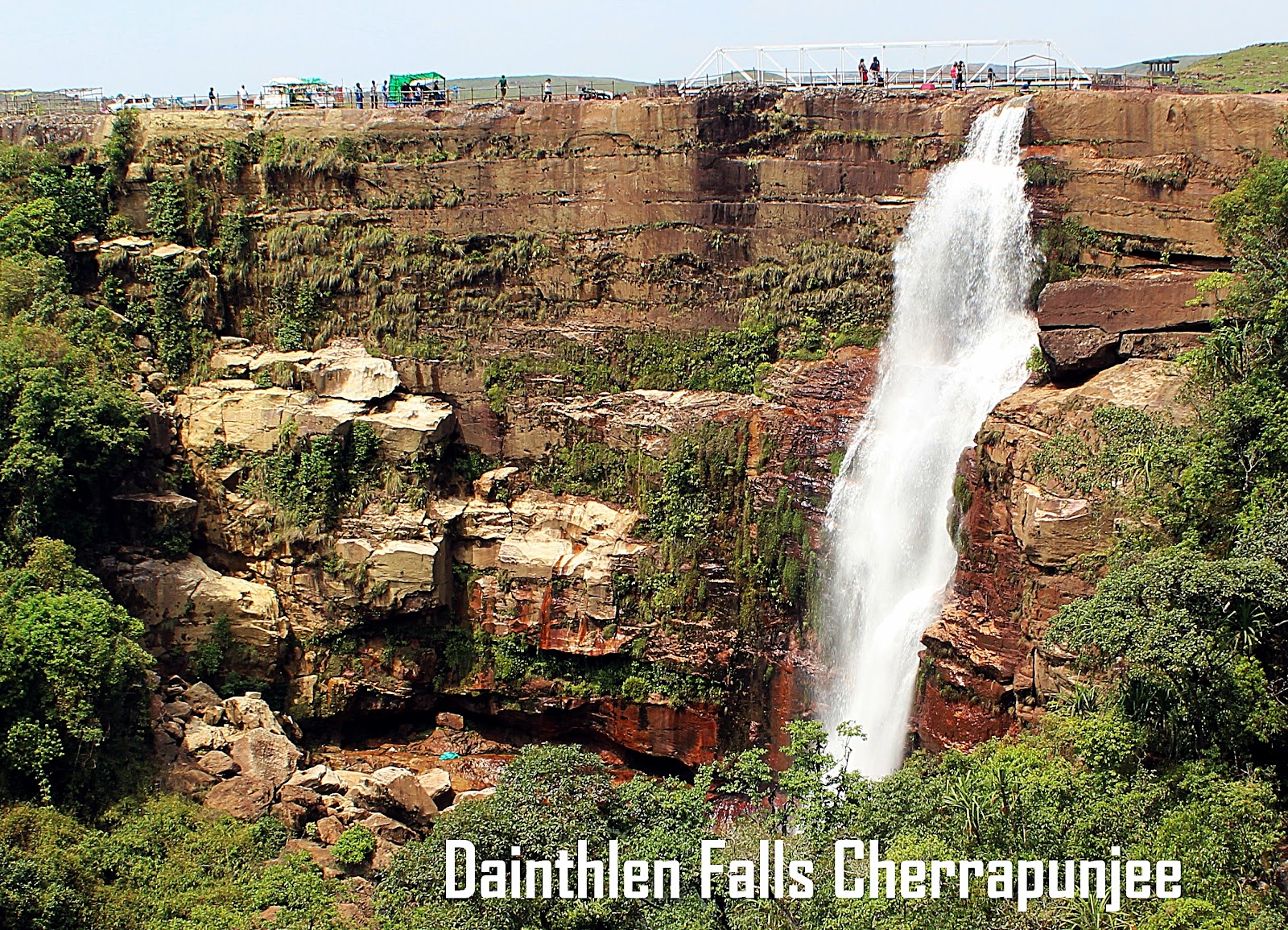 Dainthlen Falls - Attractions in Meghalaya, Image 2 of 4