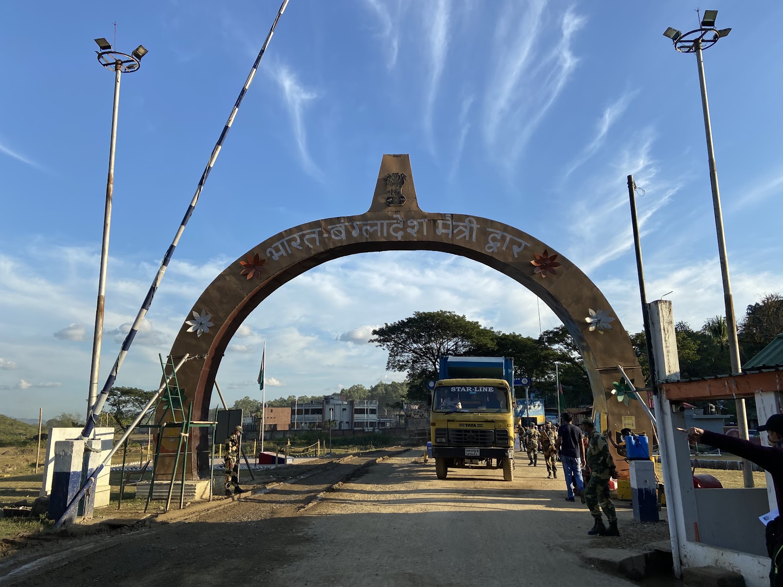 India Bangladesh Border Check Post - Viewpoints in Meghalaya, India