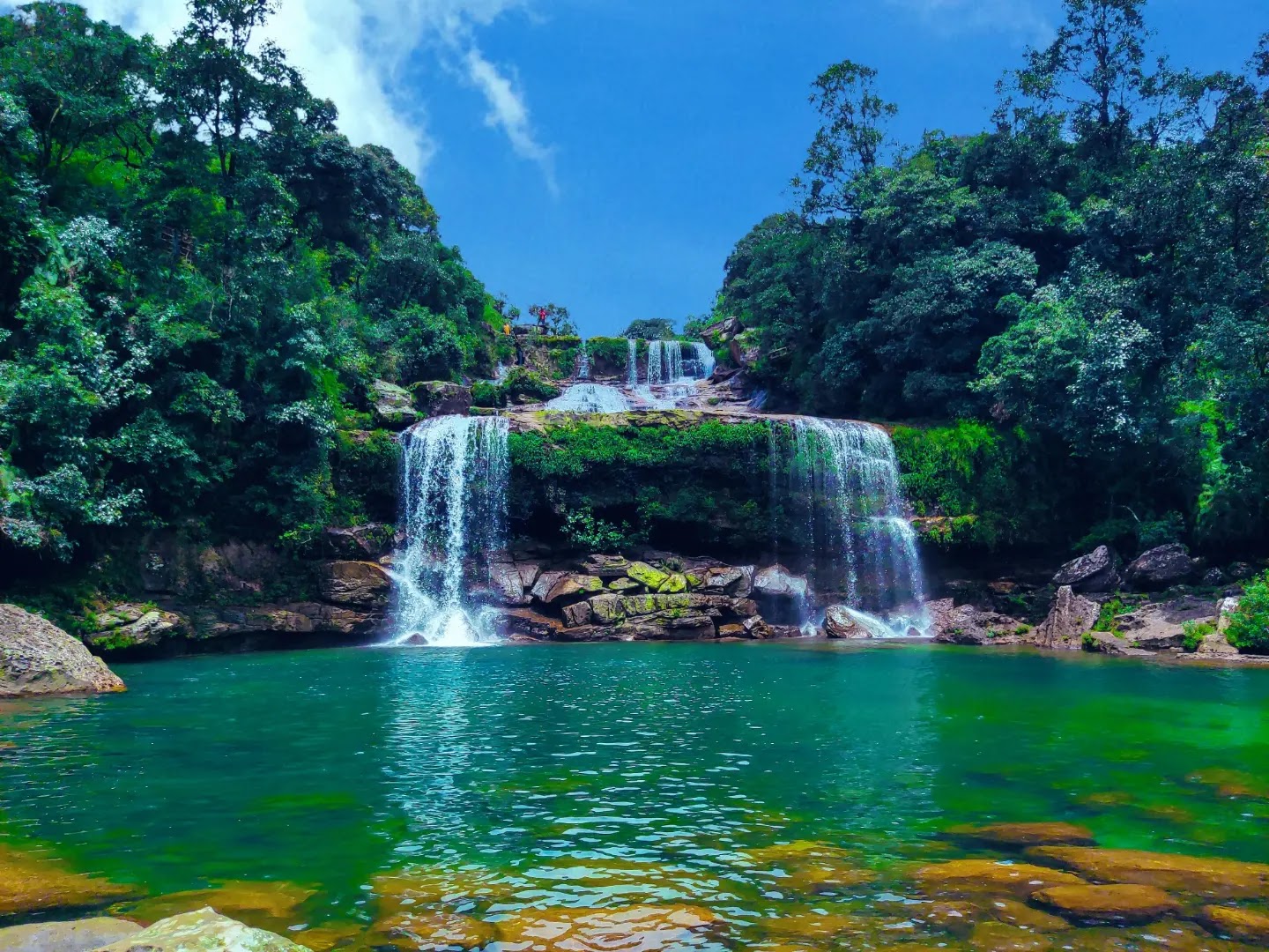 Lyngksiar Falls - Attractions in Meghalaya, India
