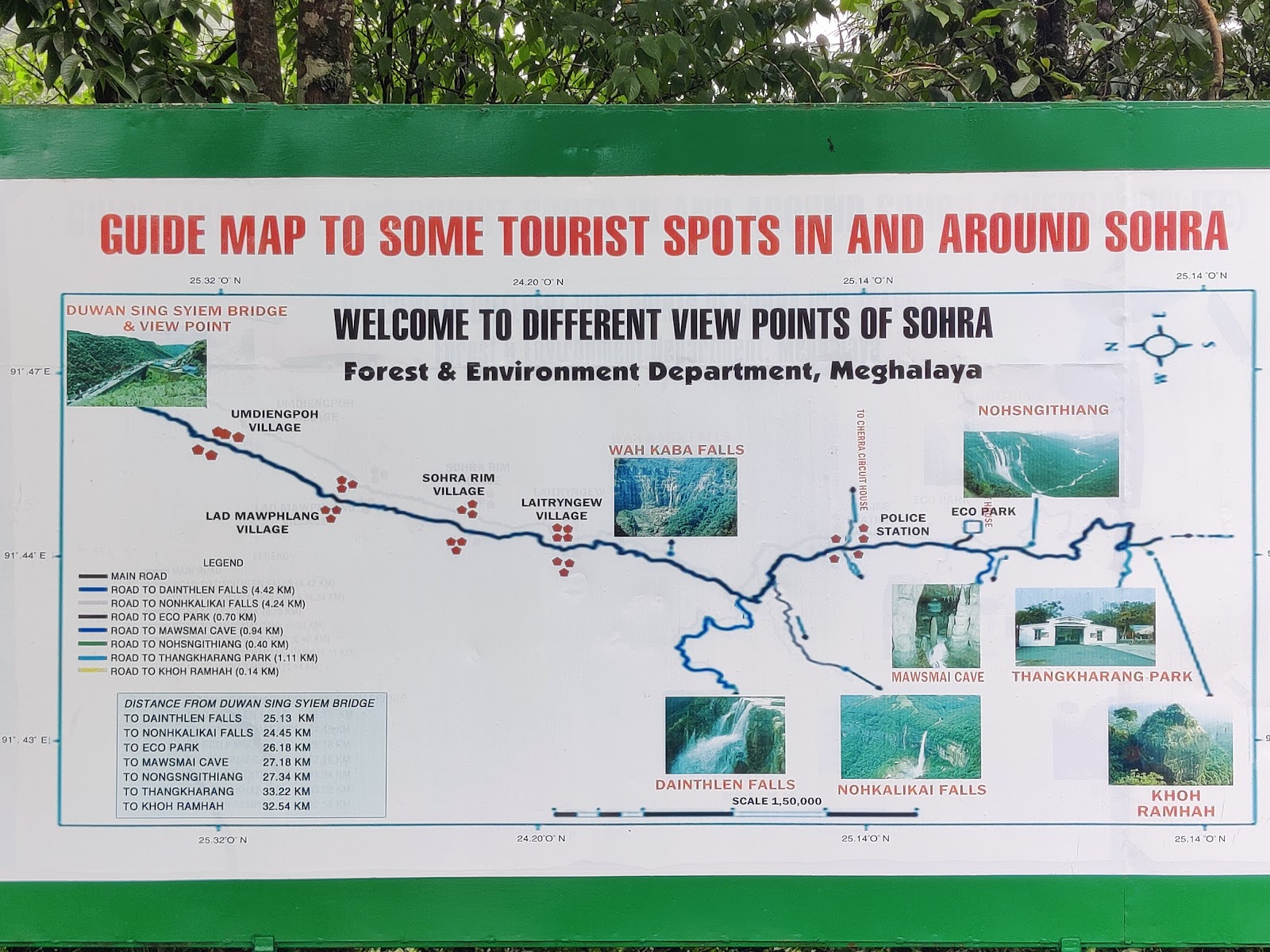 Mawkdok Dympep Valley View Point - Attractions in Meghalaya, Image 2 of 4