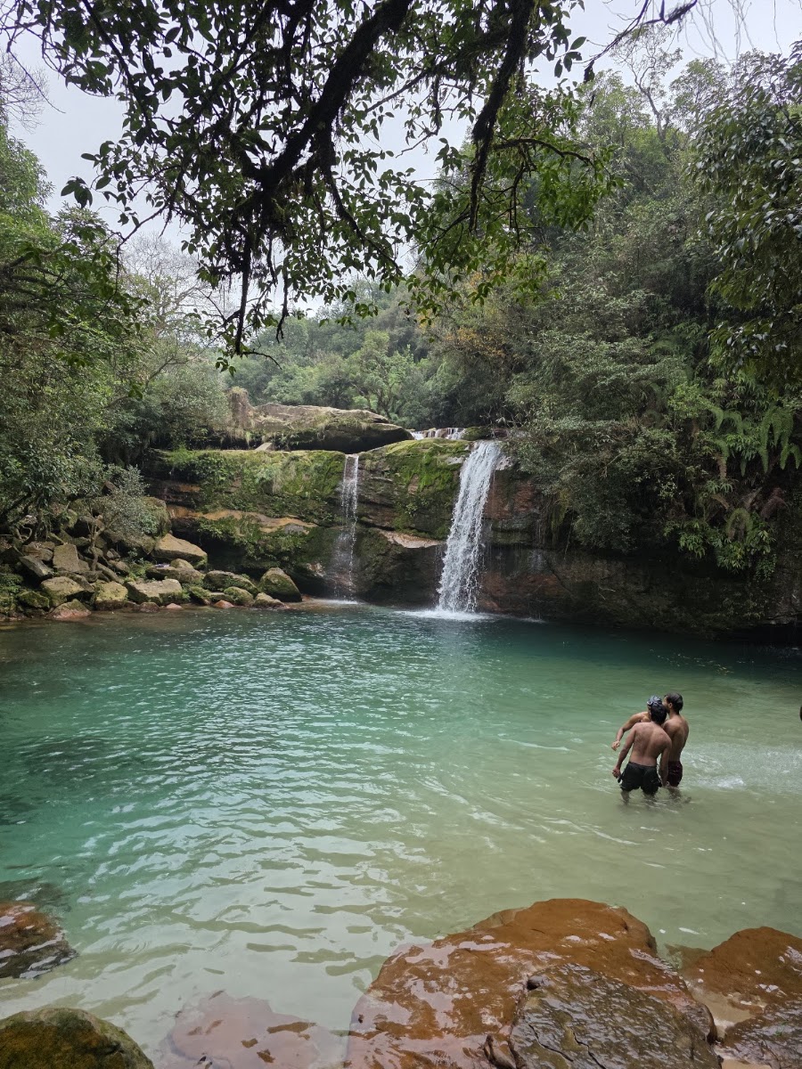 Rangsohkham falls(Um Jngi Falls) - Waterfalls in Meghalaya, India