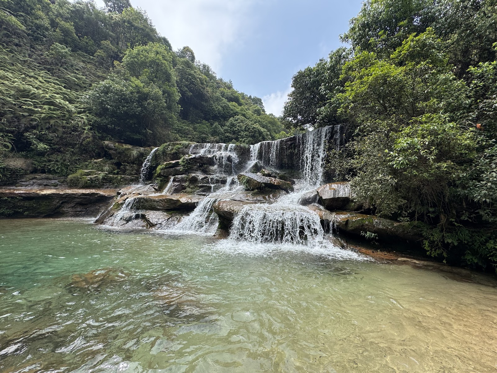 Rangsohkham falls(Um Jngi Falls) - Waterfalls in Meghalaya, Image 2 of 4