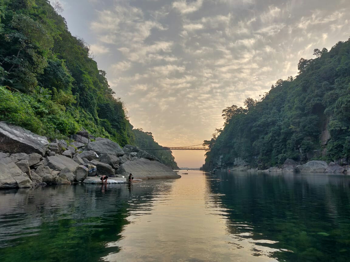 Wah Umngot - Waterfalls in Meghalaya, India