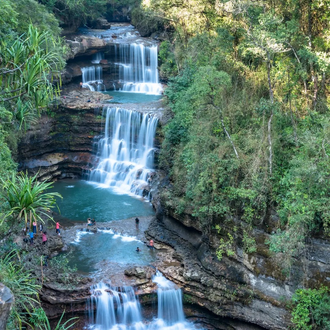 Wei Sawdong Falls - Attractions in Meghalaya, India