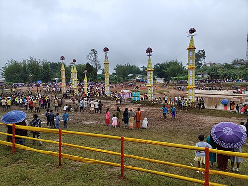 Behdienkhlam Festival in Jaintia Hills