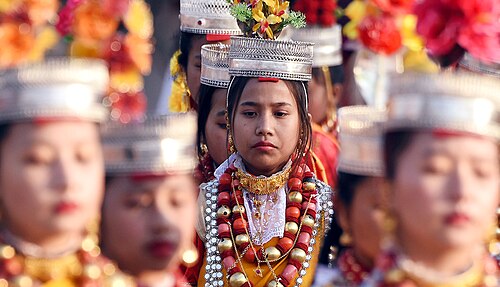 Shad Suk Mynsiem at Weiking Ground, Shillong
