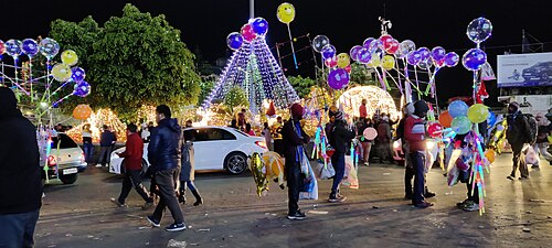 Shillong during night