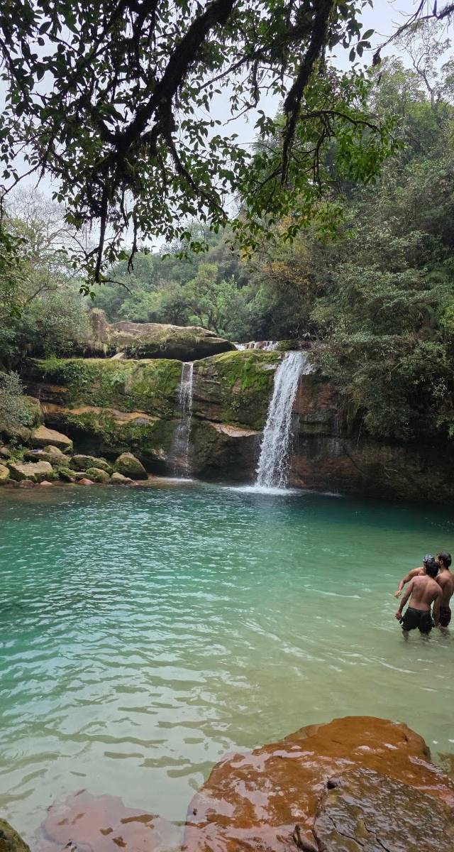 Rangsohkham falls(Um Jngi Falls), Raidkteng, Meghalaya