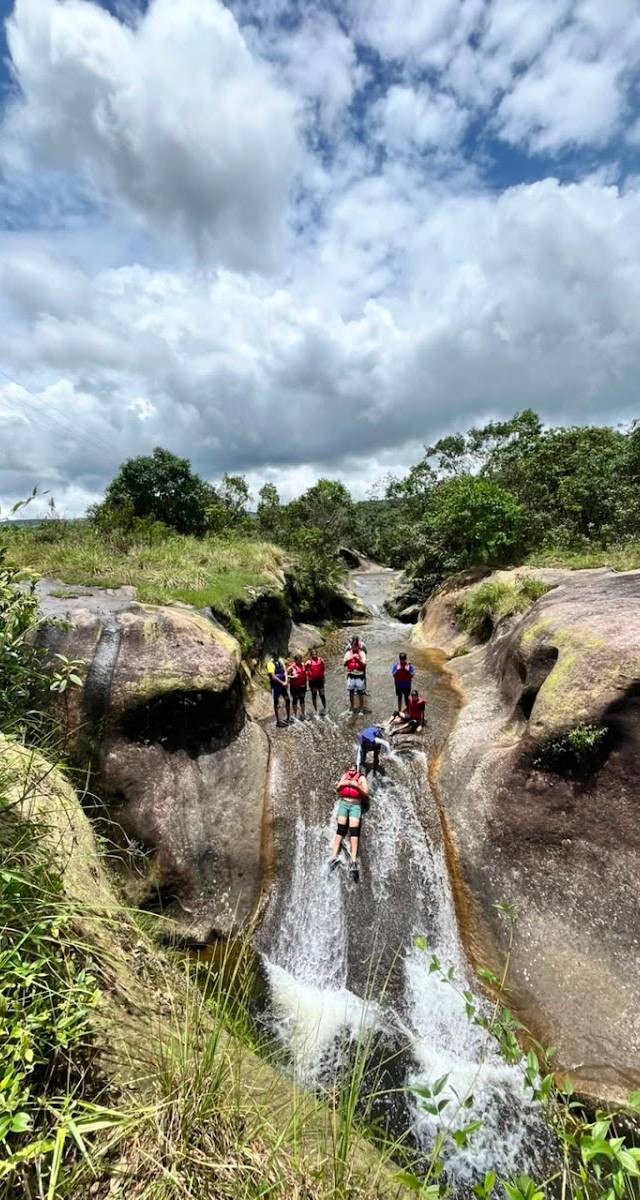 River Trekking point, Māwsynrām, Meghalaya